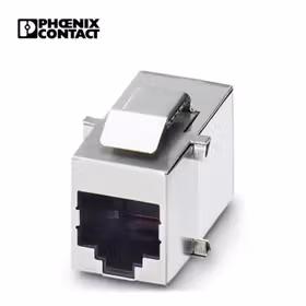 菲尼克斯 RJ45孔式插芯；VS-08-BU-RJ45-3/BU