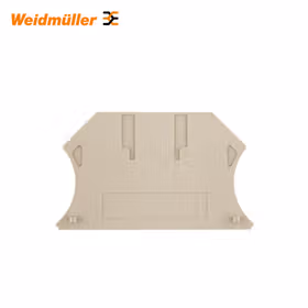 魏德米勒 接线端子附件,W系列,端板；WAP 2.5-10