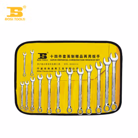 波斯 14件精品英制两用扳手组套；BS392114