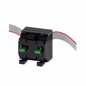 西门子 SIRIUSACT:终端模块（指令模块）用于前面板安装；3SU14001MA101BA1