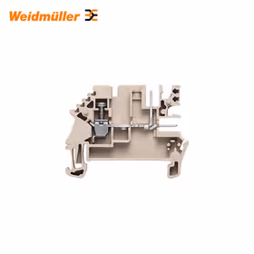 魏德米勒 W系列,直通型接线端子,额定横截面:2.5mm,插拔联接；WDU 2.5/BLZ/7.62