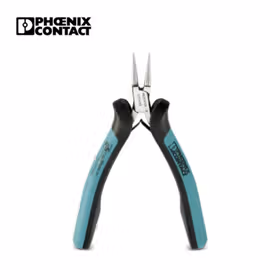 菲尼克斯 带电子显示的圆嘴钳4.5寸；MICROFOX-R