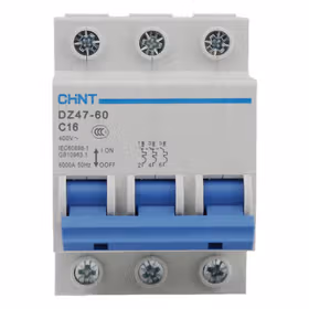 正泰 微型断路器；DZ47-60 3P C16