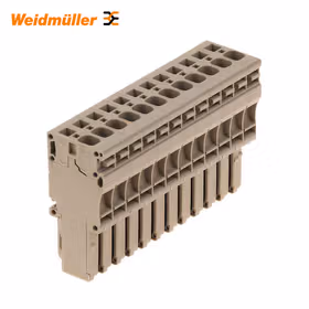 魏德米勒 Z系列,接线端子,接插件,米色,直接安装；ZP 4/1AN/12