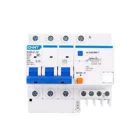 正泰 剩余电流动作断路器；NXBLE-32 3P+N C25 30mA 6kA