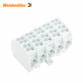 魏德米勒 W系列,接线板,额定横截面:螺钉联接,TS35；WPD 501 2X25/2X16 5XGY