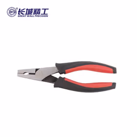 长城精工 工业级德式双色柄尖嘴钳6寸；212406