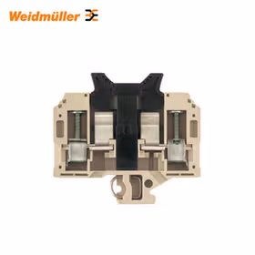 魏德米勒 SAK系列,熔断器型接线端子,额定横截面:10mm,螺钉联接,Wemid,深褐,直接安装；KSKM 2/32 GZ 1X1/4