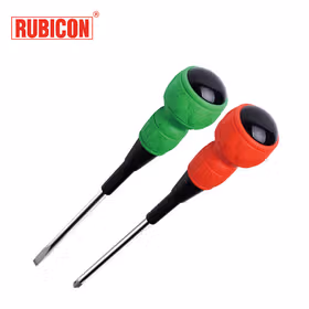 罗宾汉(RUBICON) 葫芦柄一字形螺丝批6.5X200mm；56-8"(-)