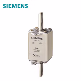 西门子 NH熔断片,NH2,输入：160A,gG,UnAC：500V,UnDC：440V,前端标示警报器,导电握耳；3NA3 2 160A 500V AC/440V DC gL/gG