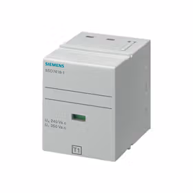西门子 插电涌保护器,可插拔模块1L-N要求等级B,UC350V1极用于电涌保护器5SD741；5SD74 T1 25KA 350V PMD