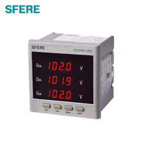 斯菲尔(SFERE) 单相数显电压表；PZ194U-3X1 AC380V