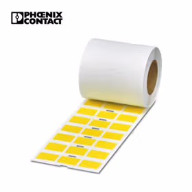 菲尼克斯 标识,盘卷,黄色,未标记,背胶固定,标识区域大小:26.5x17.5mm；EML (26,5X17,5)R YE