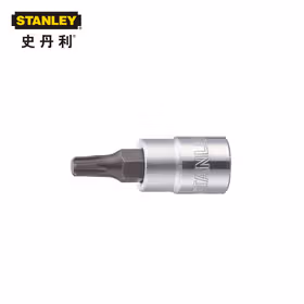 史丹利 6.3mm(1/4")系列32mm花型旋具套筒T20；91-579