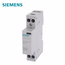 西门子 INSTA接触器带2个常开触点,20A,24VAC/DC控制电压；5TT5 20A 2NO 24AC/DC