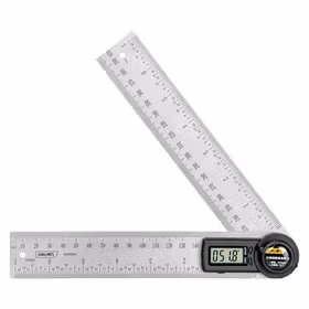 得力 数显角度尺不锈钢   200mm；DL305200
