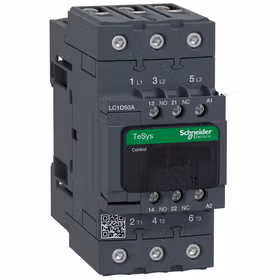 施耐德电气 国产TeSys D Everlink系列三极接触器,50A,24V,50/60Hz；LC1D50AB7C
