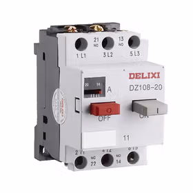 德力西电气 电动机断路器；DZ108-20/11 0.16A
