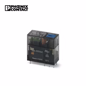 菲尼克斯 插拔式微型继电器；REL-MR- 24DC/21HC AU/MS