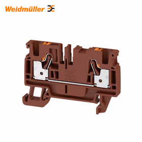 魏德米勒 直通型接线端子；A2C 4 BR