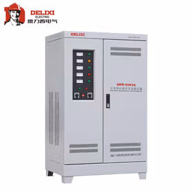 德力西电气 三相大功率补偿式电力稳压器；SBW-50KVA (三相)