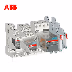ABB 超薄继电器附件-底座；CR-S006/024VDC1SS