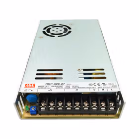 明纬 320W单组输出带PFC功能电源供应器,15台/箱；RSP-320-27