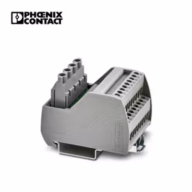 菲尼克斯 VARIOFACE模块,带有2条均压等电位汇流条,可安装在NS35导轨上,模块宽度:50mm；VIP-2/SC/PDM-2/16