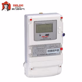 德力西电气 三相电子式三相电能表；DTS606 3X220/380V 1级 3X20(80)A 液晶
