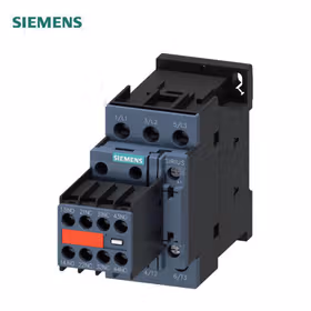 西门子 接触器,18.5kW,2NO+2NC,AC110V,50Hz,120V,60Hz,含插入式可变电阻,3极,尺寸S0螺栓型端子连接辅助开关不可分；3RT20281CK643MA0