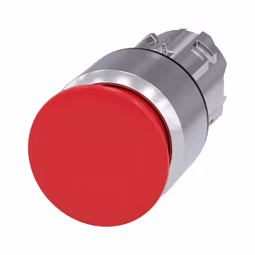 西门子 蘑菇形按钮,22mm,金属,高光,红色,30mm,锁定,拉动释放机构；3SU10501AA200AA0