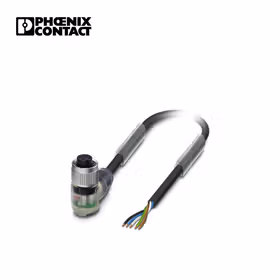 菲尼克斯 传感器/执行器电缆；SAC-5P- 5,0-PUR/M12FR-3L