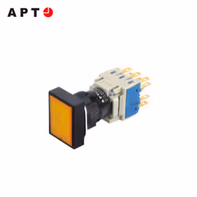 APT 带灯自锁钮,黄色；LA39-G22TDJ/y23-TH