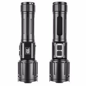 虎辉照明充电式强光手电筒 防灾应急长续航户外 超亮便携小直 1500流明