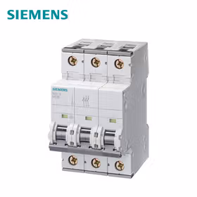 西门子 ET-5SY国产 超高分断型 微型断路器 63A 3P MA 15kA；5SY7 63A 3P MA