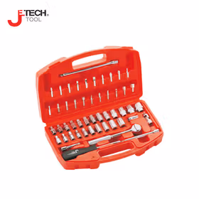 捷科(jetech) 51件6.3mm(1/4")公英制综合套筒组套；SK1/4-51SP