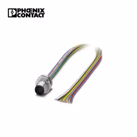 菲尼克斯 传感器/执行器暗装式连接器；SACC-E-MS-17CON-M16/0,5 SCO