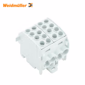 魏德米勒 W系列,接线板,额定横截面:螺钉联接,TS35；WPD 202 4x35/4x25 GY
