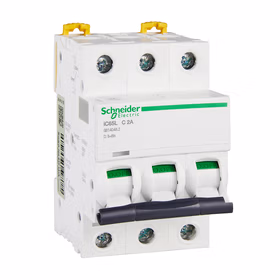 施耐德电气 小型断路器；iC65L 3P C2A