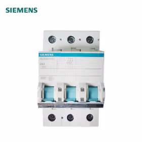 西门子 小型断路器 绿色系列 63A 3P C 6kA；5SJ6-C63-3P