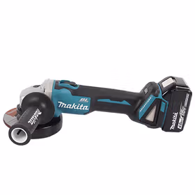 牧田(makita) 充电式无刷角向磨光机125mm(5寸)18V4.0Ah电子制动；DGA506RME