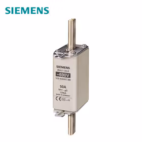 西门子 NH熔断片,NH1,输入：200A,gG,UnAC：690V,UnDC：440V,前端标示警报器,导电握耳；NH Fuse Size 1 gG/gL 200A 690VAC/40VDC