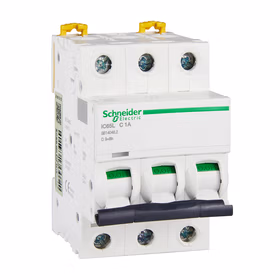 施耐德电气 小型断路器；iC65L 3P C1A