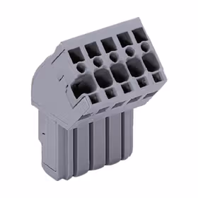 万可(WAGO) 1线孔型插头,弯角,4mm,额定电流32A,弹簧连接,9极；769-109/022-000