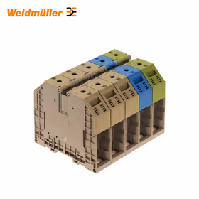 魏德米勒 直通型接线端子,螺钉联接,120mm,1000V,269A,深褐；WDU 120/150/5 N