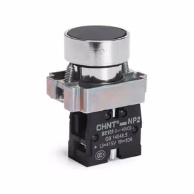 正泰 不带灯按钮 塑料头；NP2-EA21(替代LA18-10 黑)