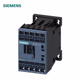 西门子 功率接触器,7A,3kW,1NO,400VAC,50/60Hz,3极,尺寸S00笼卡式连接；3RT20152AV01