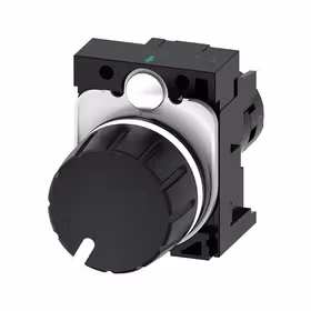 西门子 电位计,22mm,塑料,黑色,2.2kOhm,带支架,螺栓型端子连接；3SU12002PW101AA0