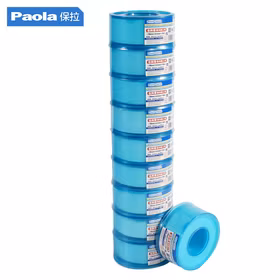 保拉(Paola) 生料带19mm*15米(10卷) 聚四氟乙烯水胶布封水纸 角阀龙头用加厚密封胶带5807