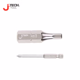 捷科(jetech) 六角对边3mm长度25mm单头旋具头；HX-3